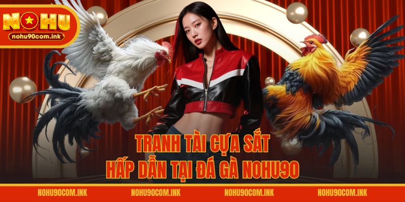 Tranh tài cựa sắt hấp dẫn tại đá gà NOHU90